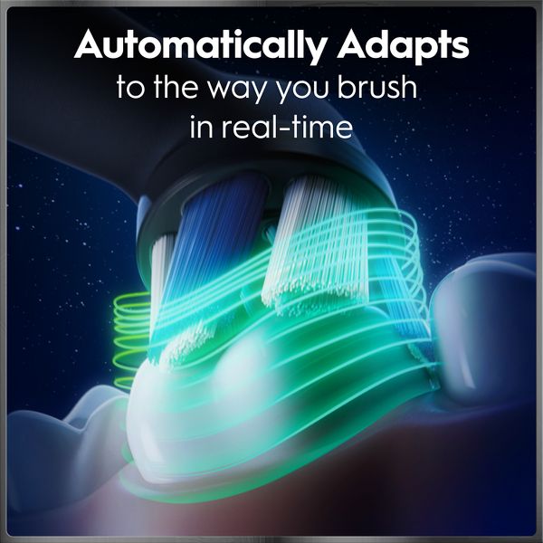 Oral-B iO Series 9 Electric Toothbrush with 4 Brush Heads and Travel Case - Alabaster White