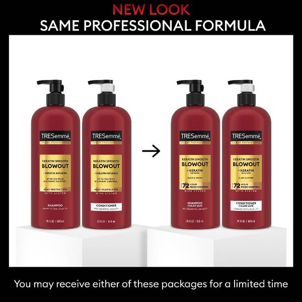 Tresemme Keratin Smooth Shampoo & Conditioner - 28 fl oz/2ct