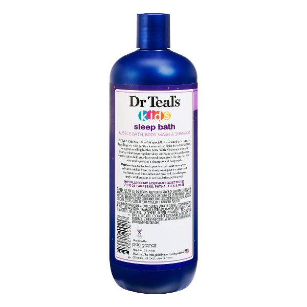 Dr Teal's Kids 3-in-1 Sleep Bath with Melatonin & Essential Oils - Lavender - 20 fl oz