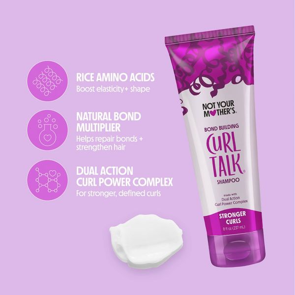 Not Your Mother's Curl Talk Bond Building Hydrating Shampoo for Curly Hair - 8 fl oz