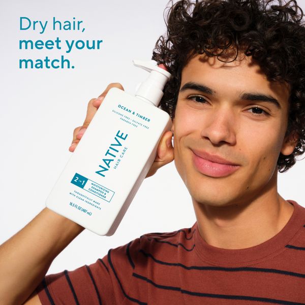 Native Ocean & Timber Moisturizing 2-in-1 for Men & Women -16.5 fl oz
