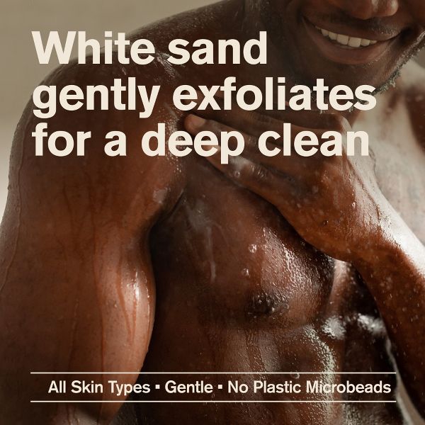 Every Man Jack Naturally Derived Men's Medium Grit with Natural Sand Exfoliating Body Wash - Pacific Surf - 14 fl oz