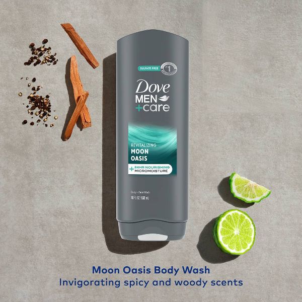 Dove Men+Care Limited Edition Body + Face Wash - Moon Oasis - 18 fl oz