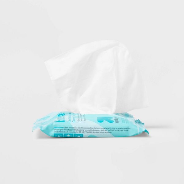 Everyday Ultra-Soft Makeup Remover Cleansing Towelettes - Scented - 10ct - up&up™