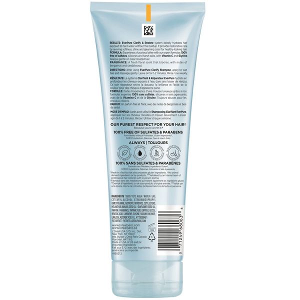 L'Oreal Paris EverPure Restore Conditioner with Antioxidants - 6.8 fl oz