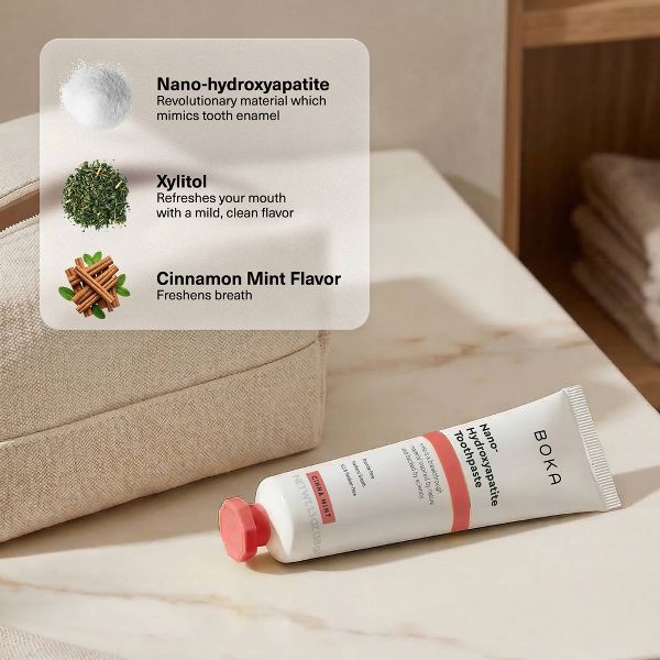 Boka Cinna Mint Mini Toothpaste - 1.3oz