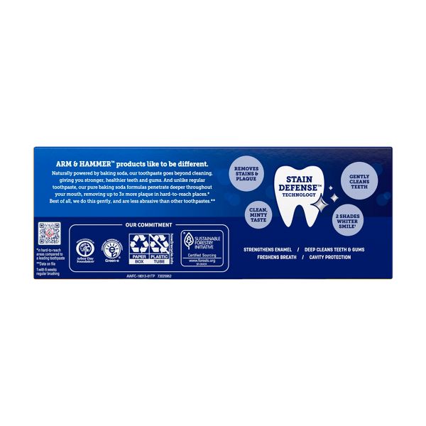 ARM & HAMMER Advance White Extreme Whitening Toothpaste - 6oz/2ct