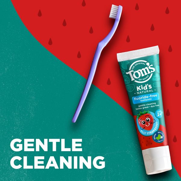 Tom's of Maine Silly Strawberry Kids Fluoride-Free Toothpaste - 5.1oz