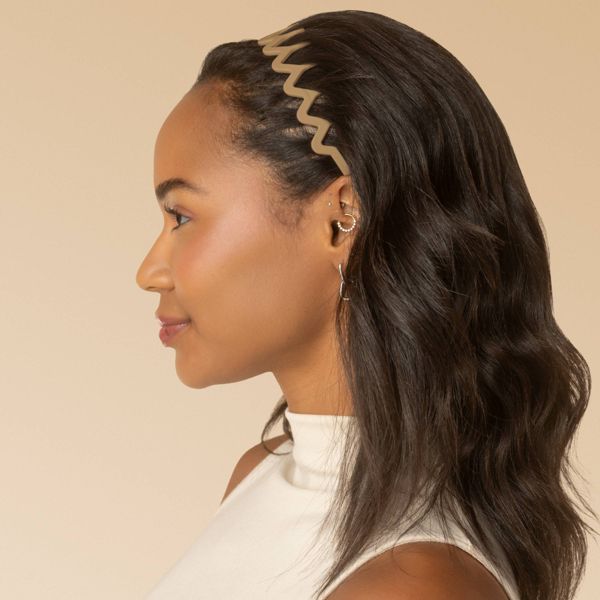 Kitsch Rabs Zig Zag Recycled Headband - Black/Tortoise - 2pk