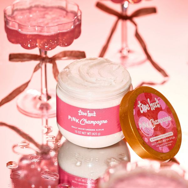 Tree Hut Moisturizing Body Scrub - Pink Champagne - 15oz