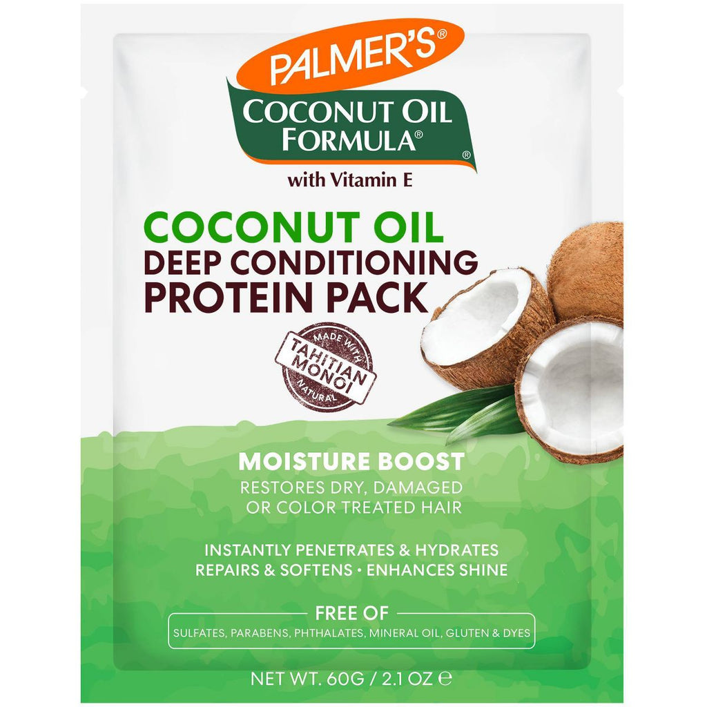 Palmers Coconut Oil Formula Moisture Boost Protein Pack - 2.1oz