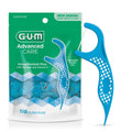GUM Advanced Care Floss Picks, Dental Flossers with Vitamin E and Fluoride - 150ct