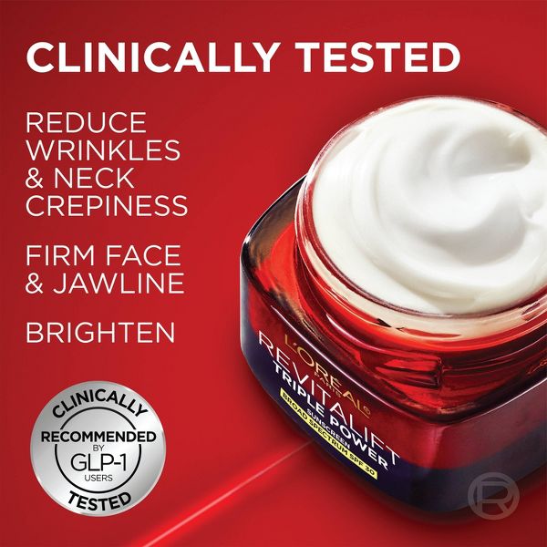 L'Oreal Paris Revitalift Triple Power Anti-Aging Face Moisturizer - SPF 30 - 1.7 oz