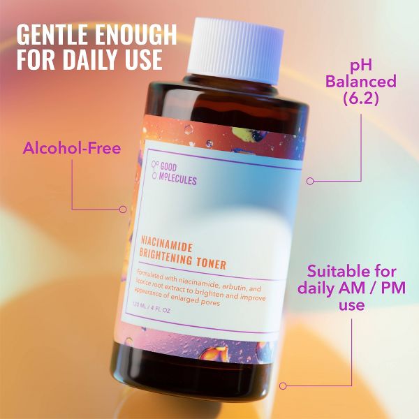 Good Molecules Niacinamide Brightening Face Toner - 1 fl oz