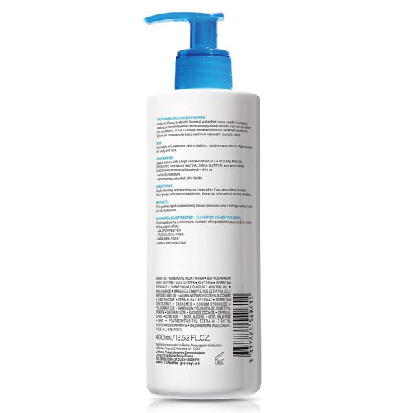 La Roche Posay Lipikar Daily Repair Moisturizing Body Lotion Unscented - 13.52 fl oz