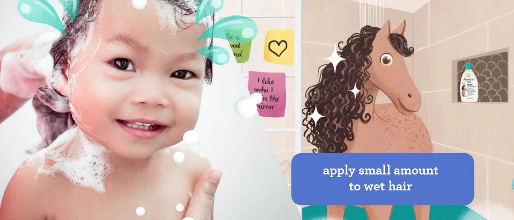 Aveeno Kids' Curly Hair Hydrating Conditioner, Curly Hair Products with Shea Butter, Gentle Scent - 12 fl oz