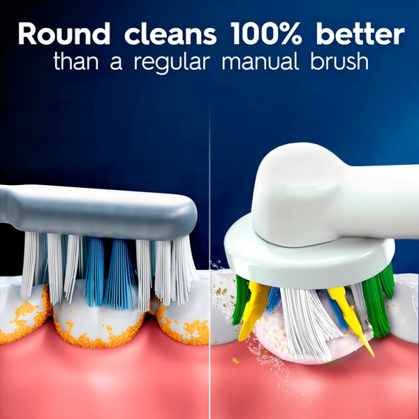 Oral-B Floss Action X-Filament Replacement Brush Heads - 3ct