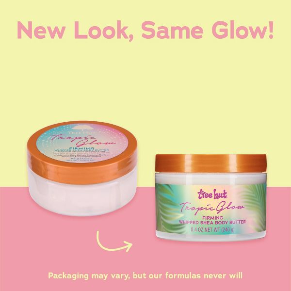 Tree Hut Tropic Glow Whipped Shea Body Butter Tropical Shea - 8.4oz