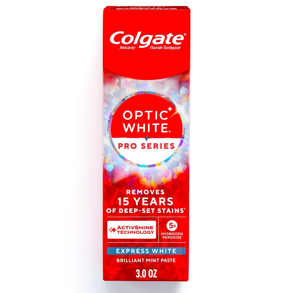 Colgate Optic White Pro Series Express White Toothpaste - 3oz
