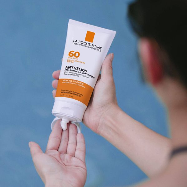 La Roche Posay Anthelios Sunscreen Melt-In-Milk Lotion Face and Body Sunscreen - SPF 60 - 3 fl oz