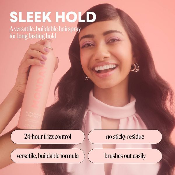 MONDAY Haircare SLEEK HOLD Hairspray - 10 fl oz