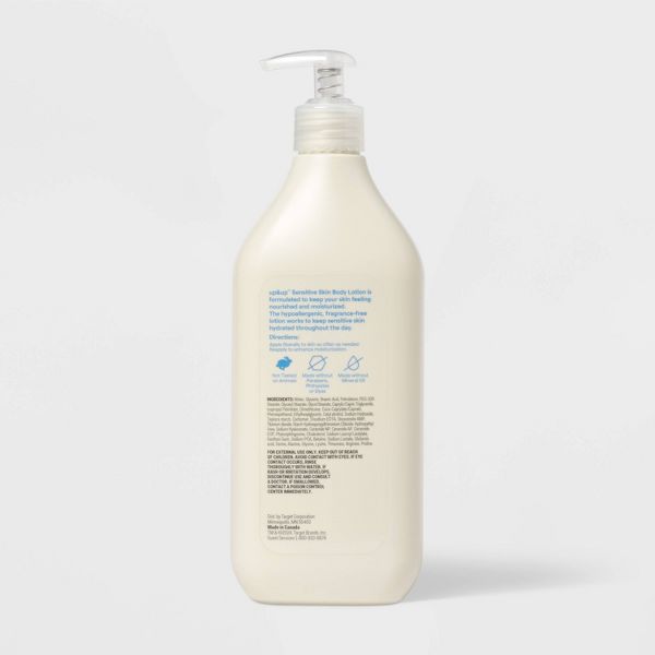 Sensitive Skin Body Lotion - 20 fl oz - Fragrance Free - up&up™