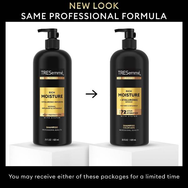 Tresemme Moisture Rich Shampoo - Travel Size - 3 fl oz