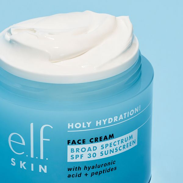 e.l.f. SKIN Holy Hydration! Broad Spectrum Sunscreen Face Cream SPF 30 - 1.76oz