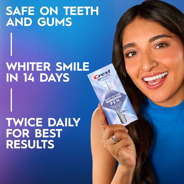 Crest 3D White On-the-Go Teeth Whitening Pen - 0.13 fl oz