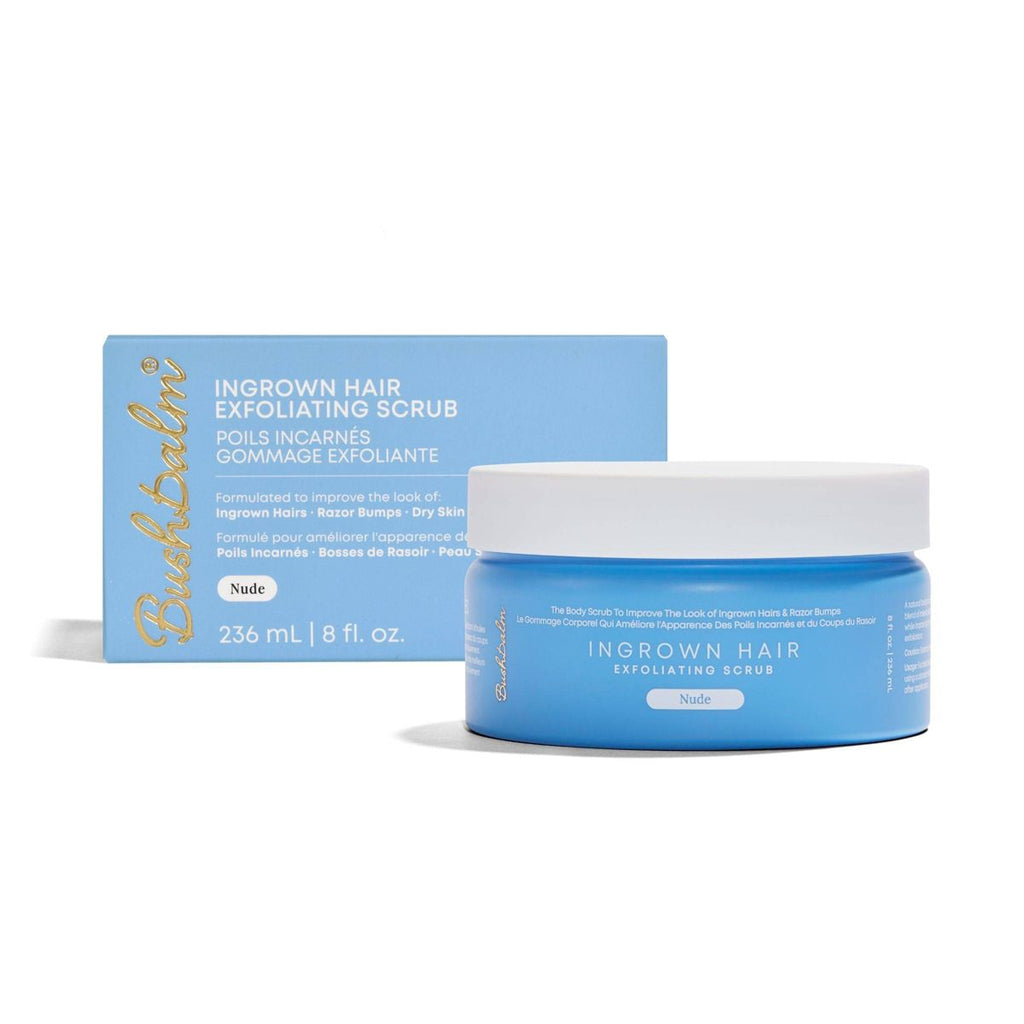 Bushbalm Nude Ingrown Hair Exfoliating Scrub - 8 fl oz