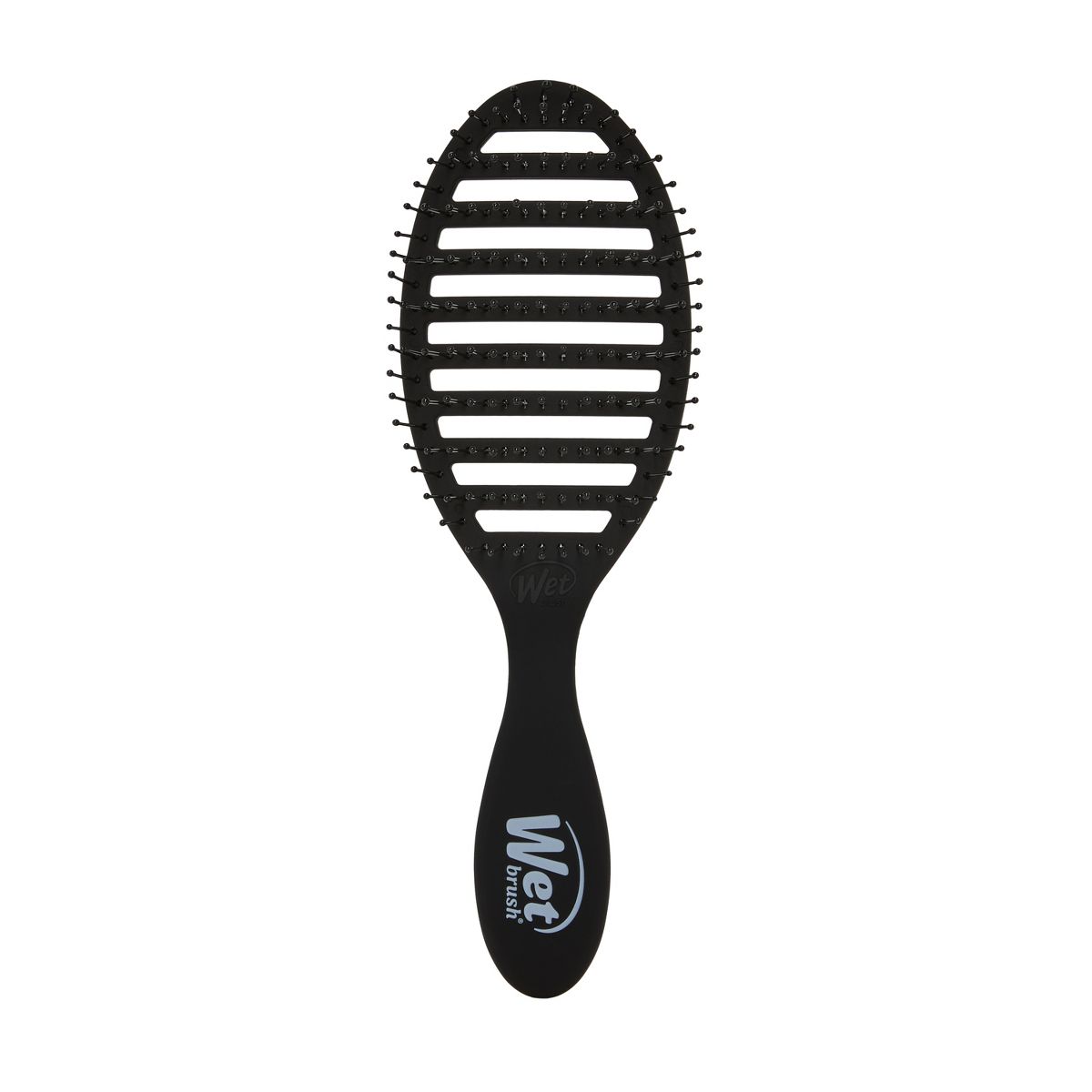 Wet Brush Speed Dry Detangler Hair Brush for Quick Heat Drying Styles - Frost Pink
