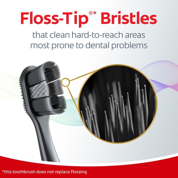 Colgate Total Active Prevention Foaming Clean Manual Toothbrush - Soft - White - 2ct