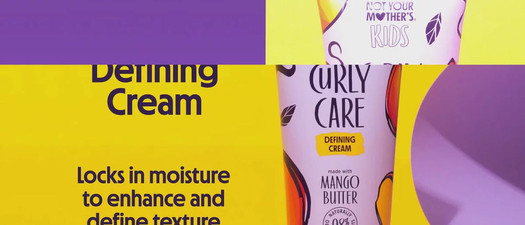 Not Your Mother's Kids' Curl Defining Hair Cream for Curly Hair - 6 fl oz: Moisturizing, Shine Enhancing, Dye-Free, Vegan