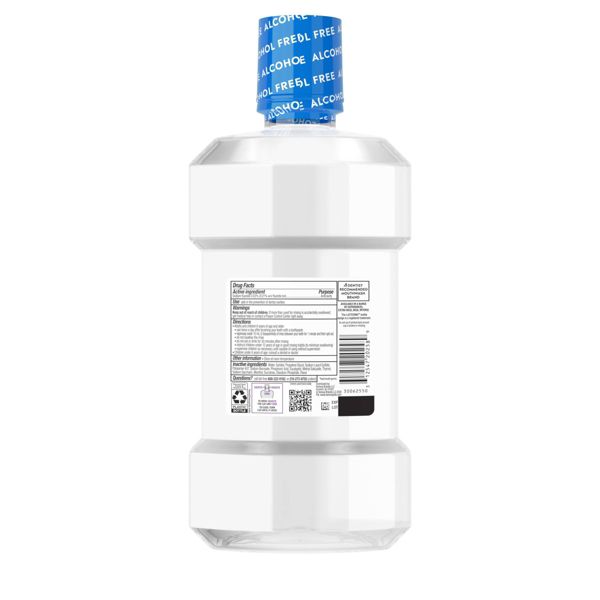 Listerine Total Care Alcohol-Free Anticavity Fluoride Extra Mild Mouthwash - Mint - 1L