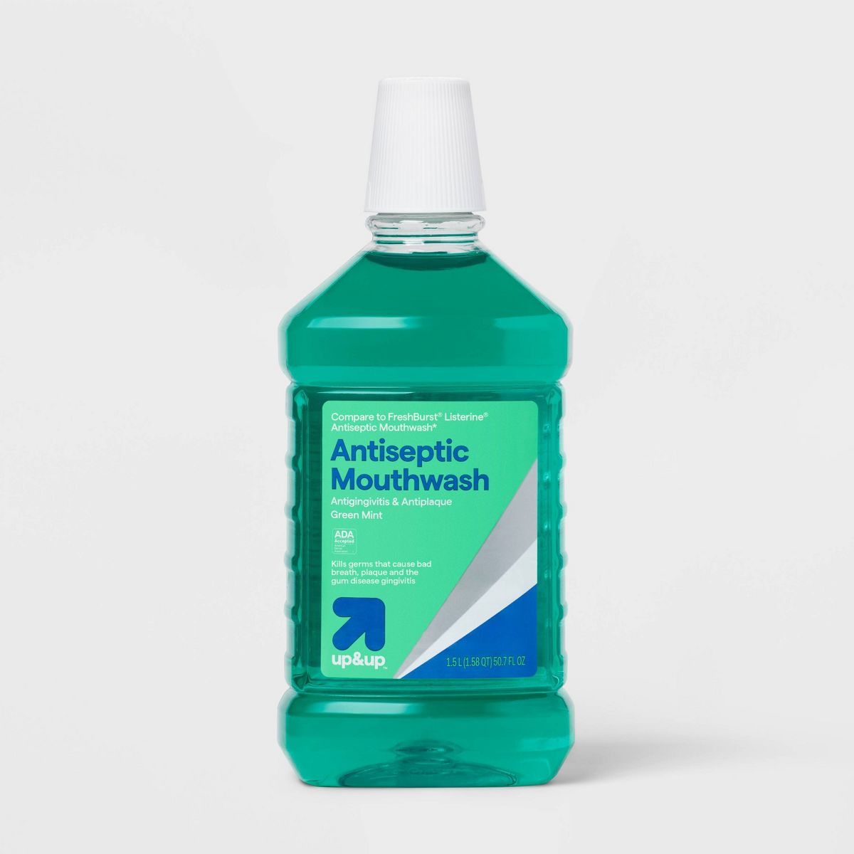 Antiseptic Mouthwash Spring Mint - 101.44 fl oz/2pk - up&up™