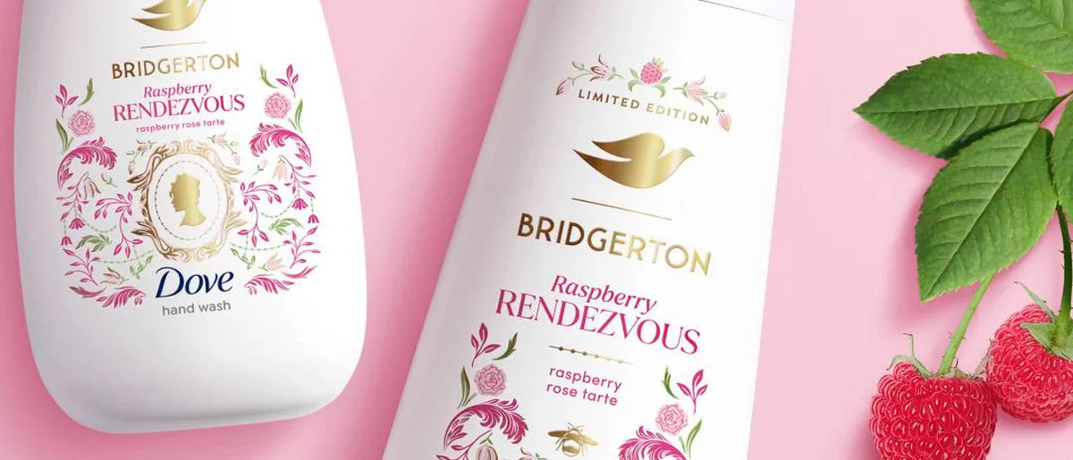 Dove Beauty Limited Edition Bridgerton Body Wash - Raspberry Rendezvous -Raspberry and Vanilla Scent - 20oz
