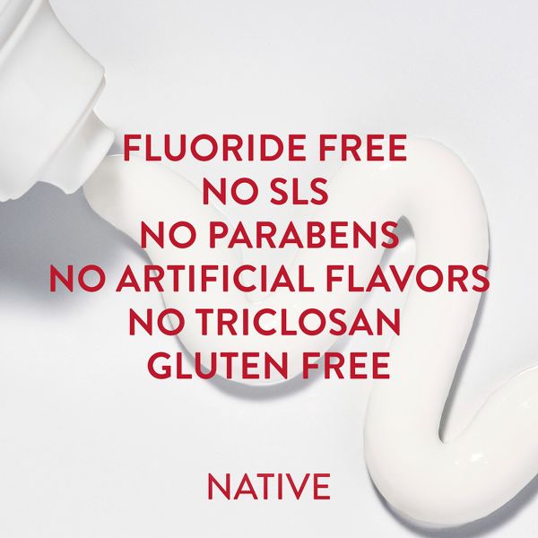 Native Cinnamon Mint Fluoride-Free Toothpaste - 4.1oz