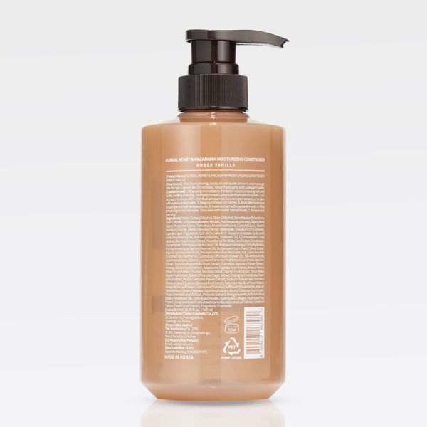 KUNDAL Honey & Macadamia Moisturizing Conditioner - Amber Vanilla - 16.90 fl oz