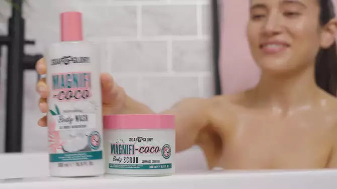 Soap & Glory Magnifi-Coco Refreshing Coconut Body Wash - 16.9 fl oz