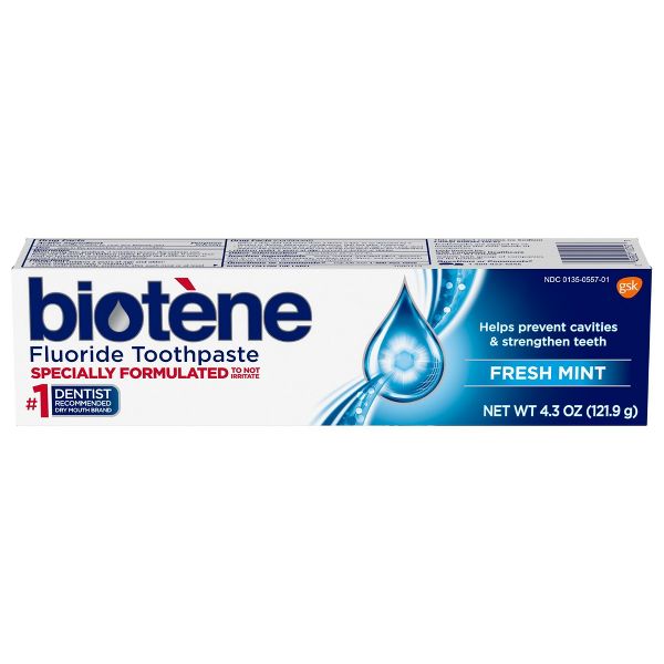Biotene Fresh Mint Toothpaste - 4.5oz