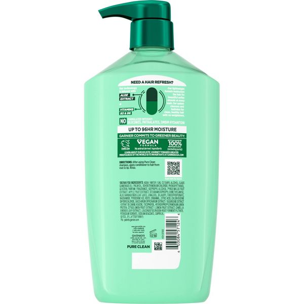 Garnier Fructis Pure Clean Aloe Extract Fortifying Conditioner - 33.8 fl oz