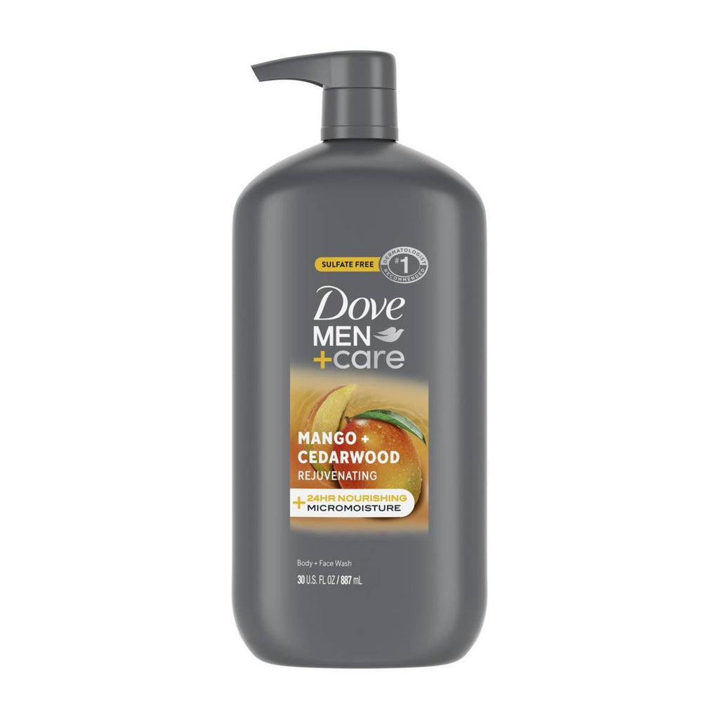 Dove Men+Care Rejuvenating Body Wash - Mango + Cedarwood - 30 fl oz