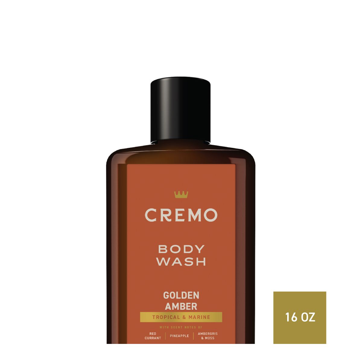 Cremo Golden Amber Body Wash - 16 fl oz