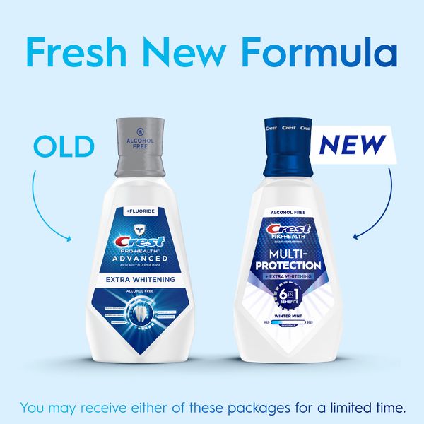 Crest Pro-Health Advanced Alcohol Free Mouthwash Mint - 32 fl oz