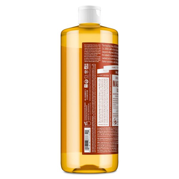 Dr. Bronner's Magic Pure Castile Liquid Soap Bodywash - Eucalyptus - 32 fl oz