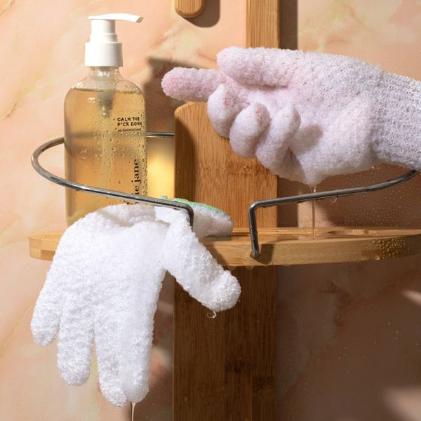 EcoTools Avocado Oil Infused Gentle Bath + Shower Gloves