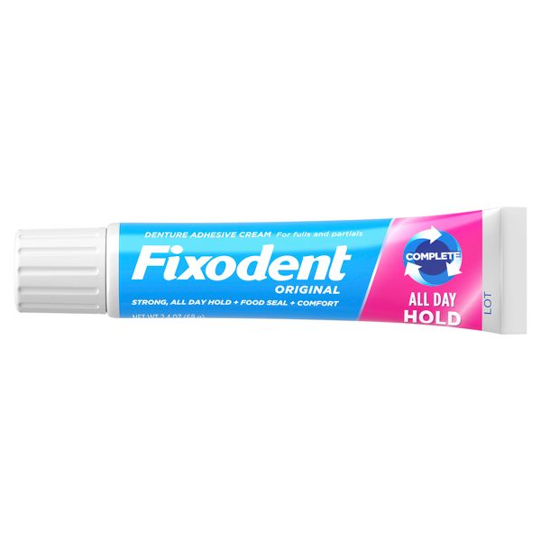 Fixodent Complete Original Denture Adhesive Cream - 2.4oz/2pk