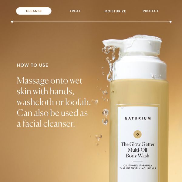 Naturium The Glow Getter Multi-Oil Hydrating Body Wash - 16.9 fl oz