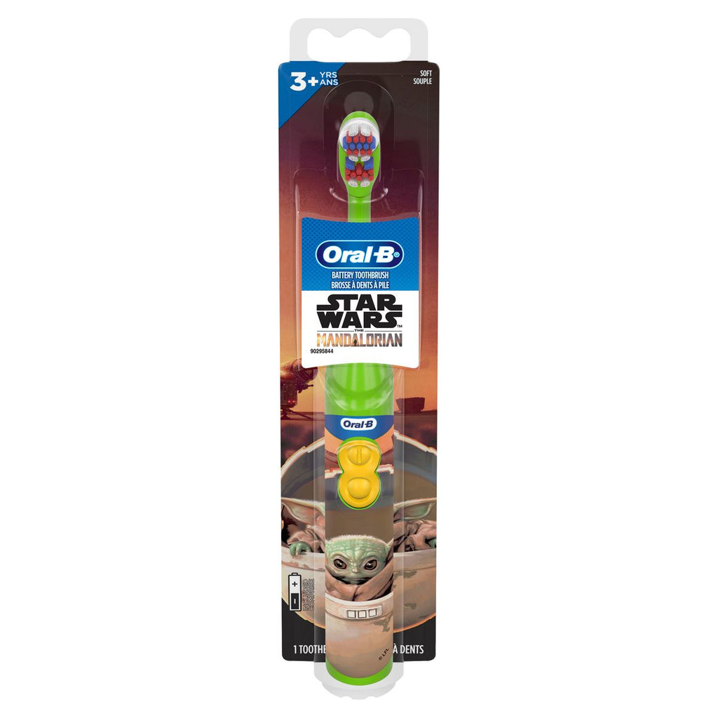 Oral-B Star Wars The Mandalorian Kids' Battery Electric Toothbrush Soft