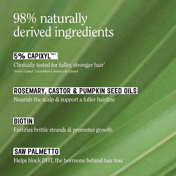 California Naturals Re:GRO Anti-Thinning Scalp Serum - 3 fl oz